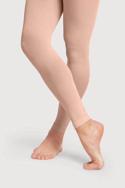 Pink footless ballet clearance tights