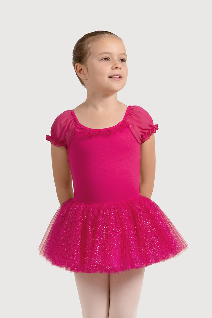  LM51559G - Mirella Miami Cap Sleeve Girls Tutu Dress in  colour
