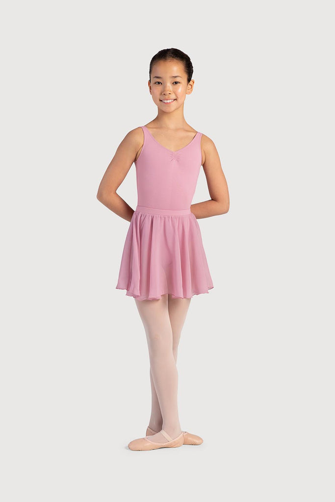  A0305G - Bloch Chayanne Chiffon Short Circle Girls Skirt in  colour
