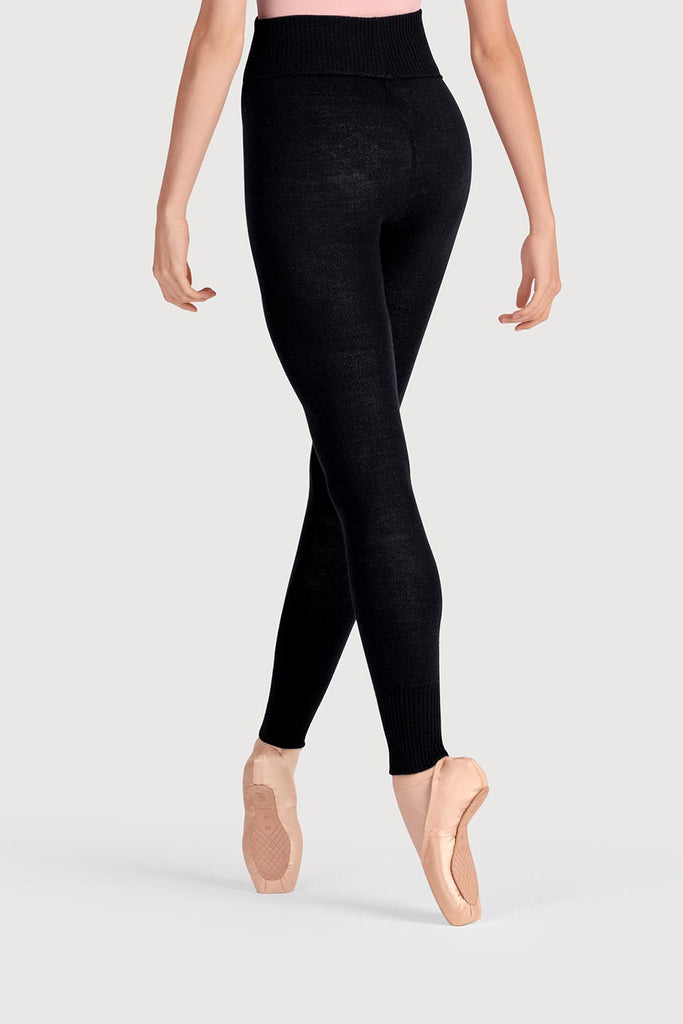  T0105 - Bloch Full Length Roll Waist Womens Warmup Pant in  colour
