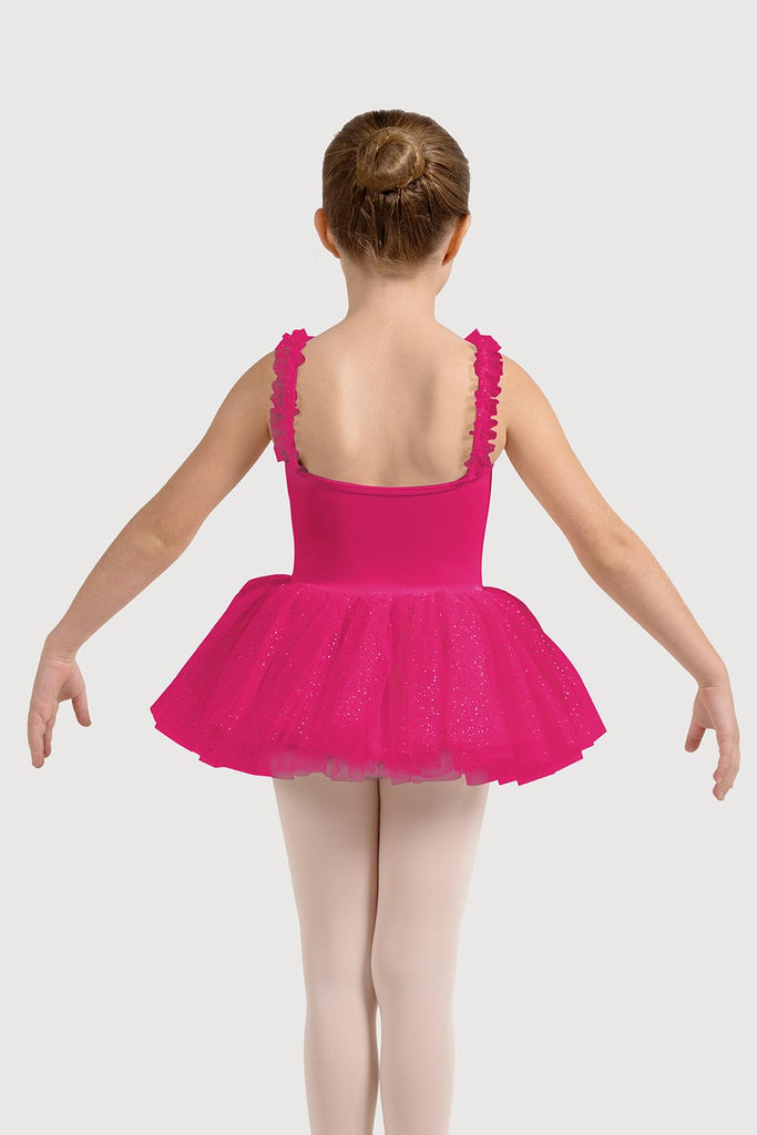  LM51244G - Mirella Miami Frill Strap Girls Tutu Dress in  colour
