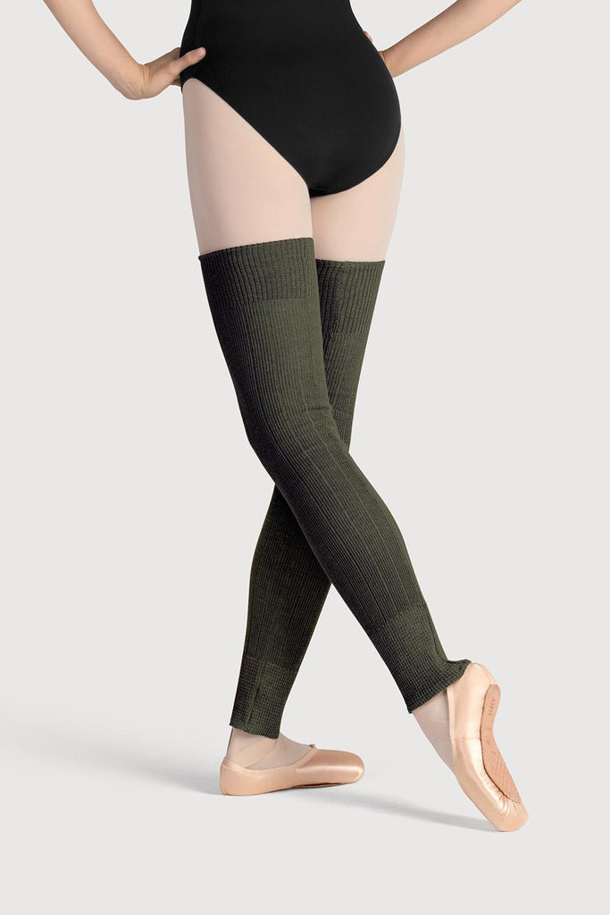  A0108 - Bloch Long Ribbed Legwarmers in  colour
