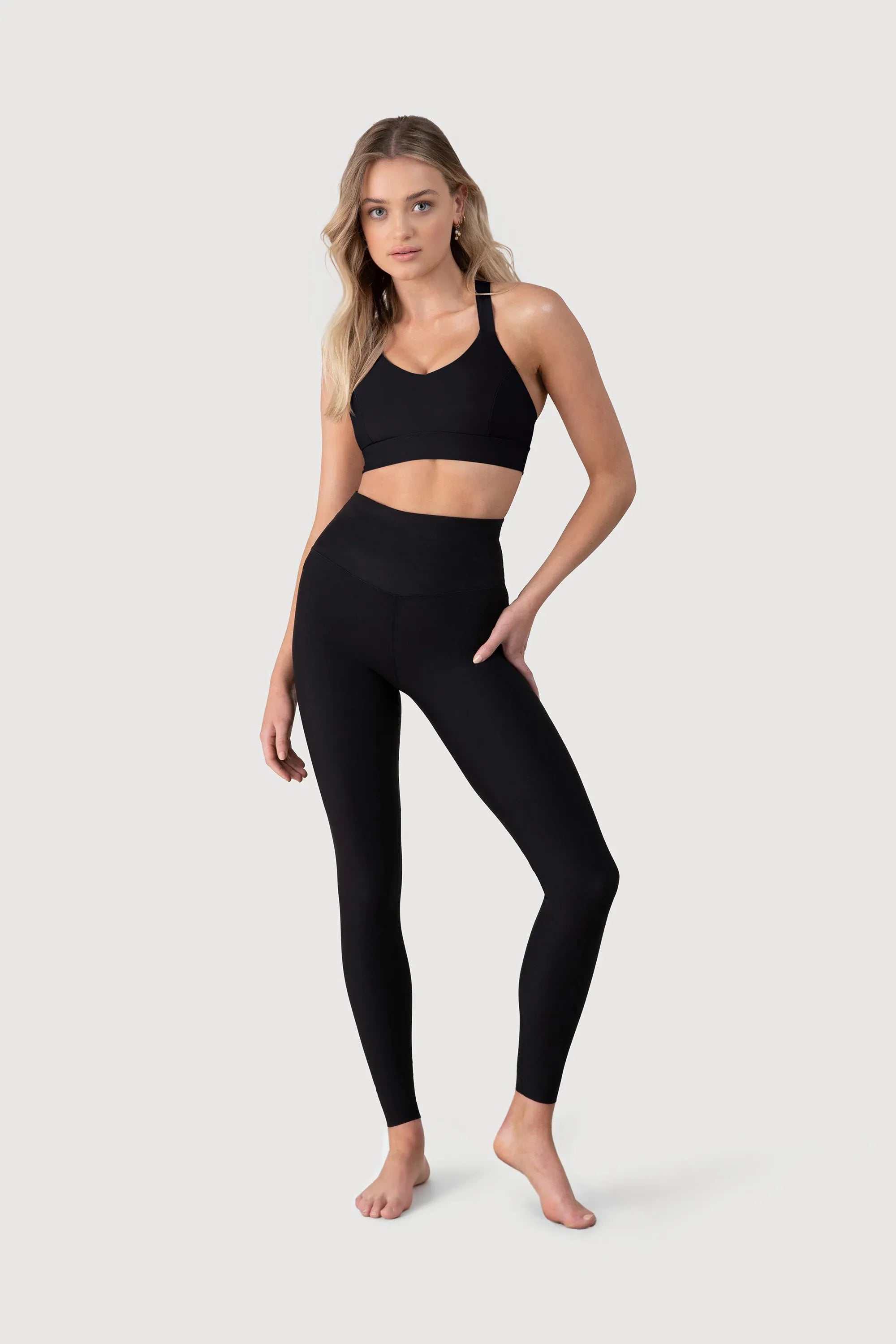 Active Womens Full Length Compression Leggings