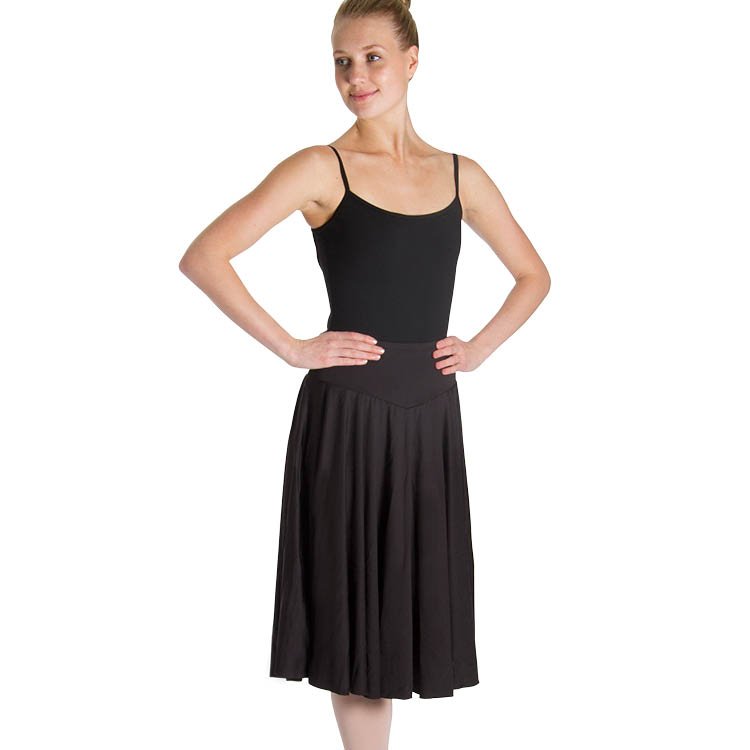 AM523 - Mirella Brianna Knee Length Womens Circle Skirt – Bloch