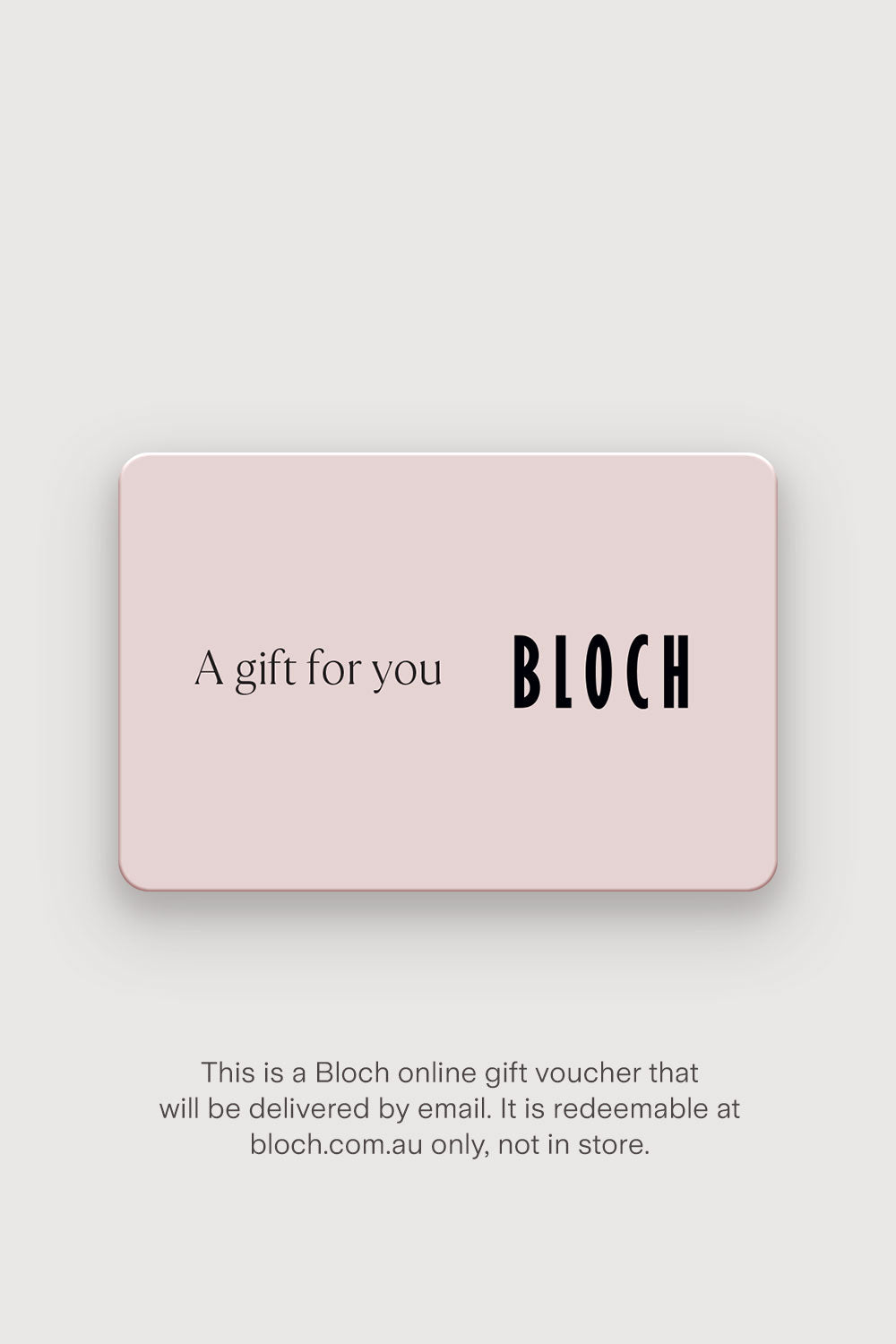 Bloch Online Gift Voucher – Bloch Australia